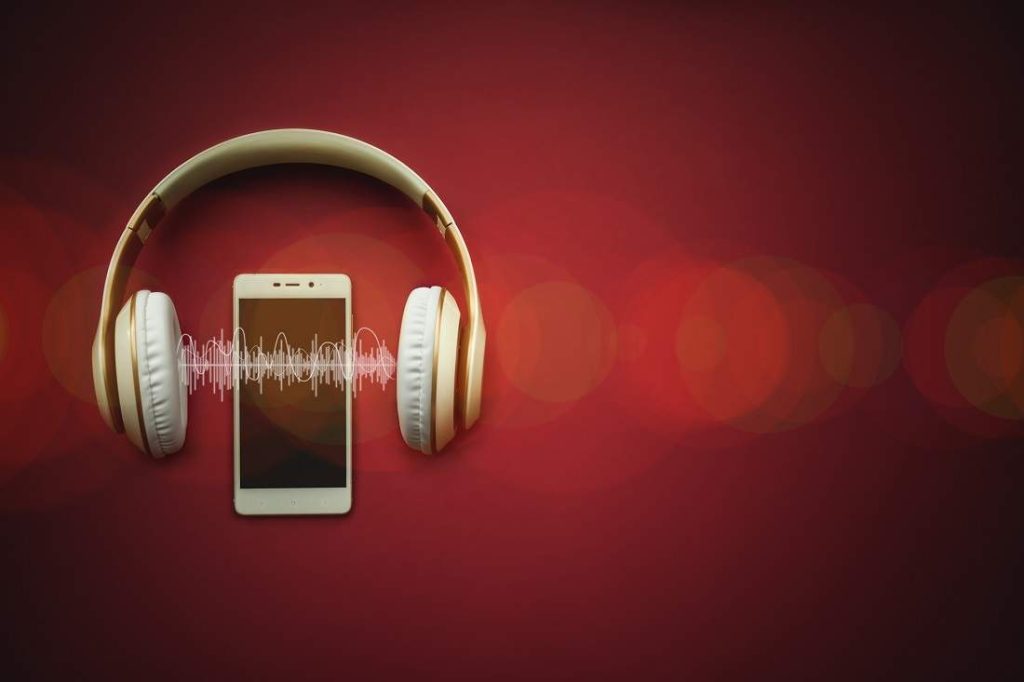 music on smartphone